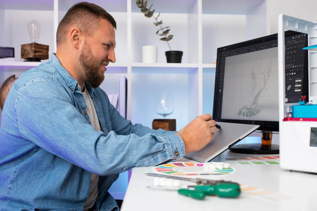 lifestyle-designer-using-3d-printer