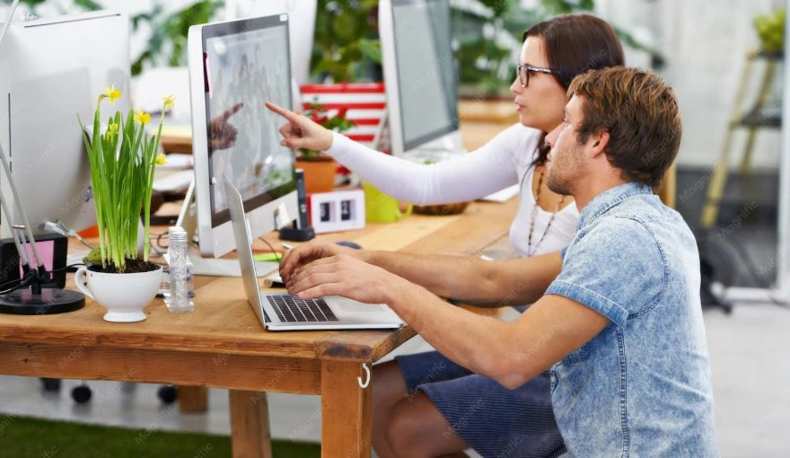 Modern website design enhancing customer trust online