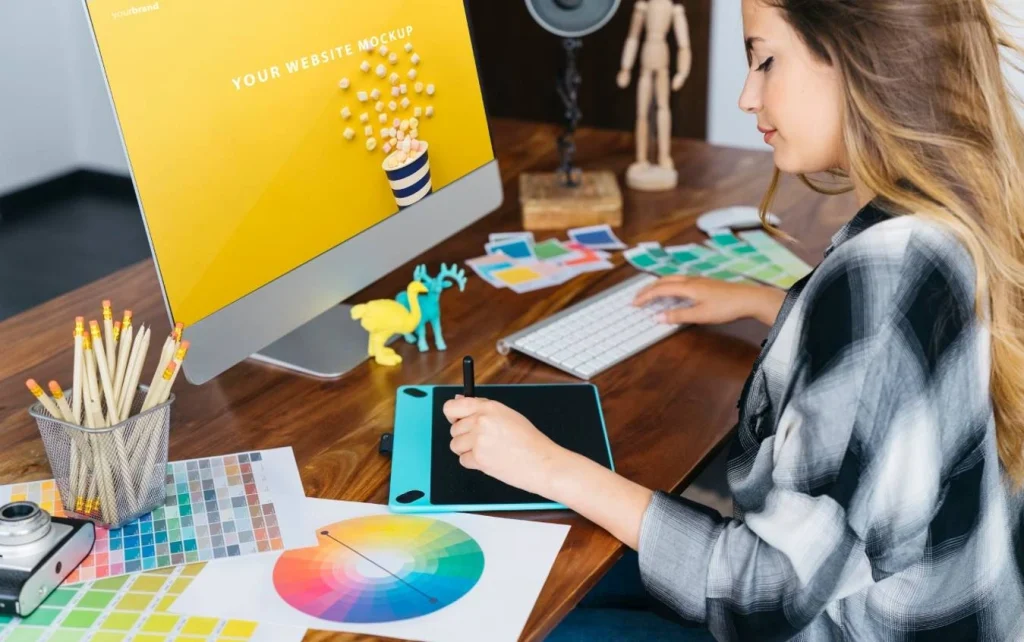 Creative logo color design